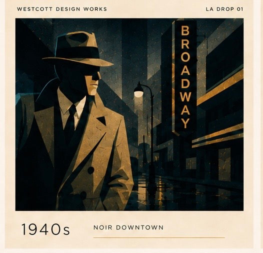 1940s LA NOIR DOWNTOWN - FACES