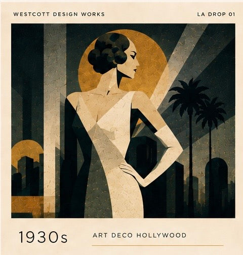 1930s LA ART DECO HOLLYWOOD - FACES