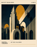 1930s LA ART DECO HOLLYWOOD - PLACES